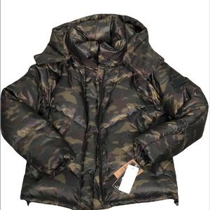 *NEW* SANCTUARY Puffer Camouflage Down Jacket